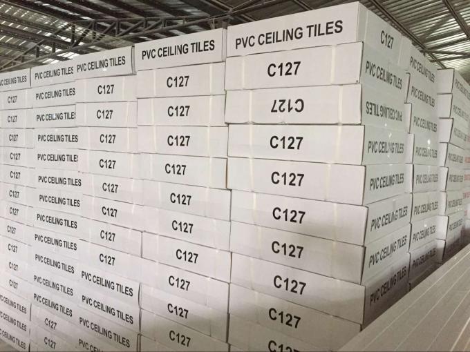 Las tejas impermeables del techo del descenso, techo decorativo del Pvc