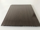 Light Weight Waterproof Dark Pvc Wood Wall Panels , Pvc Wood Cladding
