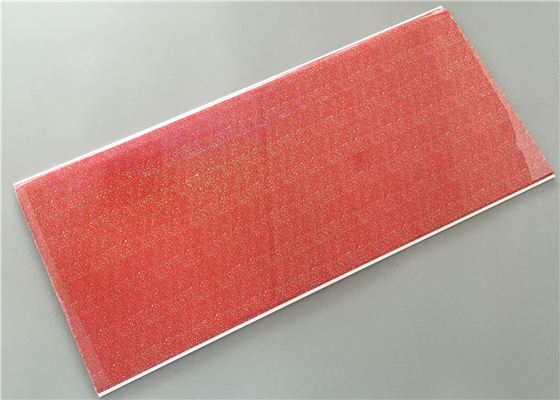 Material de construcción ligero rojo de los paneles de pared de la prenda impermeable del diseño de la transferencia