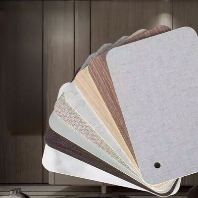 Popular Panel de vidrio de carbono Pvc Veneer de madera China Tipo de madera Pvc para pared interior Hoja de vidrio de carbono con espesor de 8 mm