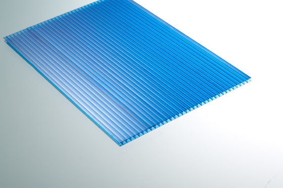 La diversa techumbre del policarbonato de los colores cubre el material 6m m * 2,1 * el 11.8m de