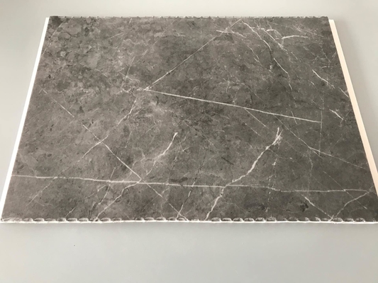 Los altos paneles de pared resistentes a los choques del garaje del Pvc para el color interior del mármol de la decoración