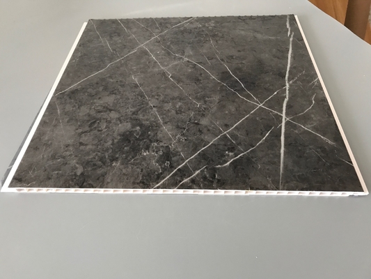 Los altos paneles de pared resistentes a los choques del garaje del Pvc para el color interior del mármol de la decoración