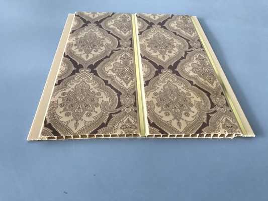 200 línea de oro de impresión los paneles del × 6m m del PVC del techo para la decoración del restaurante