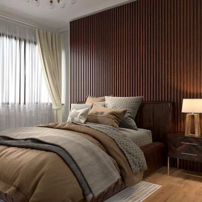 Panel de pared exterior Wpc aislante térmico Fácil instalación