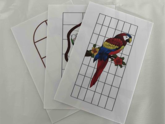 Hojas de poliestireno blanco Hojas de poliestireno colorido para proyectos industriales y creativos