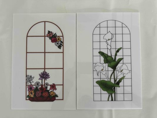 Hojas de poliestireno blanco diseñadas para México con impresión de color Decorada Lámina De Poliestireno, utilizadas en embalaje y aislamiento