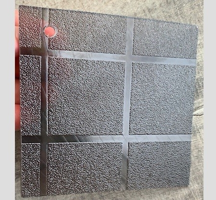 Precio de fábrica hojas de plástico PS decorativas hojas de poliestireno en relieve de color hojas de plexiglás con patrón GPPS