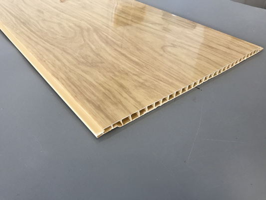 los paneles de madera resistentes a la corrosión gruesos del PVC de 7.5m m para el revestimiento del techo/de la pared