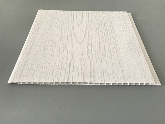 Envejecimiento - la madera del PVC del techo de la resistencia artesona 250×7m m 2.5kg/Sqm