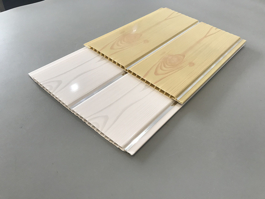 200 paneles de revestimiento de madera artísticos interiores del Pvc del × los 5.95M para el grueso del restaurante 8