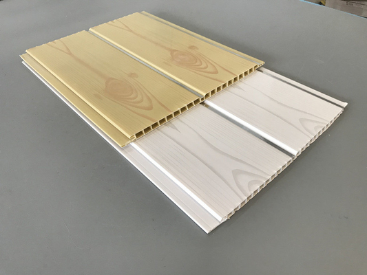 200 paneles de revestimiento de madera artísticos interiores del Pvc del × los 5.95M para el grueso del restaurante 8