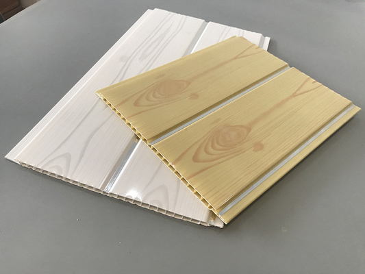 200 paneles de revestimiento de madera artísticos interiores del Pvc del × los 5.95M para el grueso del restaurante 8