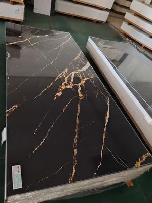 4 * 8ft Popular Color UV Pvc Hoja de mármol Decorativo Panel de pared fácil de instalar