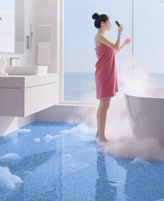 Pintura auto nivelación de arena de color epoxi de fábrica para suelo de hormigón nuevo material de construcción pintura de suelo revestimiento líquido suelo