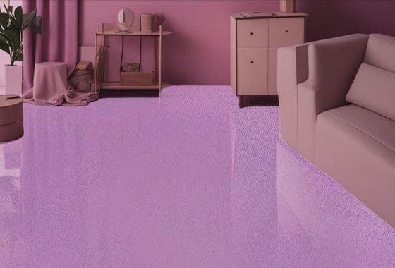 Pintura autonivelante de arena de color epoxi para material de construcción de pisos de concreto, revestimiento líquido para pisos