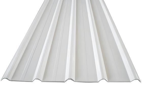 1070mm Blanca Tejas de UPVC con cresta alta 2mm Teja termoacústica UPVC ecoroof techos de UPVC cubierta popular en América Latina