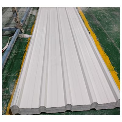 1070mm Blanca Tejas de UPVC con cresta alta 2mm Teja termoacústica UPVC ecoroof techos de UPVC cubierta popular en América Latina