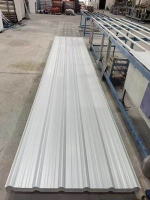 Fabrica de hojas de techo de UPVC de aislamiento térmico 1130mm UPVC hojas de techo mejor opción de hojas de plástico para techos fabricante de techo de UPVC