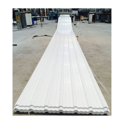 Fabrica de hojas de techo de UPVC de aislamiento térmico 1130mm UPVC hojas de techo mejor opción de hojas de plástico para techos fabricante de techo de UPVC