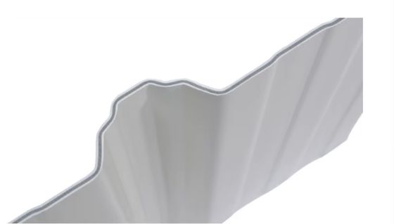 T1130 hojas de techo de UPVC ondulado de color blanco hojas de techo de UPVC de múltiples capas de techo de UPVC de plástico duradero techo ecológico