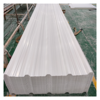 Instalación rápida azulejos de resina sintética hojas de techado de UPVC blanco fabricantes de azulejos de techo de PVC 2 mm hojas de plástico de PVC para techado Popular tejas de UPVC en América Latina
