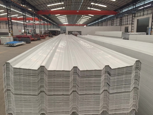 Instalación rápida azulejos de resina sintética hojas de techado de UPVC blanco fabricantes de azulejos de techo de PVC 2 mm hojas de plástico de PVC para techado Popular tejas de UPVC en América Latina