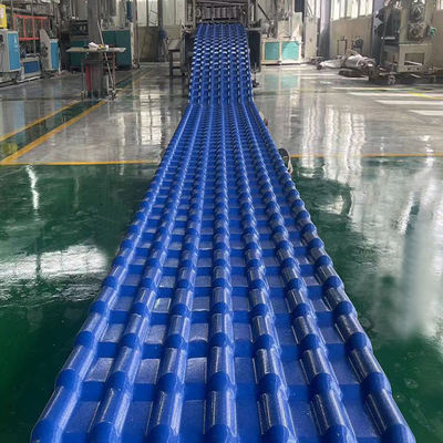 Teja de techo de PVC ASA impermeable, láminas de techo de UPVC plástico para cobertizo, panel de techo de PVC sintético español, material de techo de color duradero anti-UV