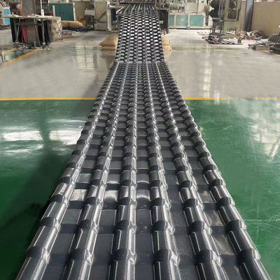 Material de Techo de PVC Estilo Español de 2 mm de Espesor y Peso Ligero para Viviendas Residenciales