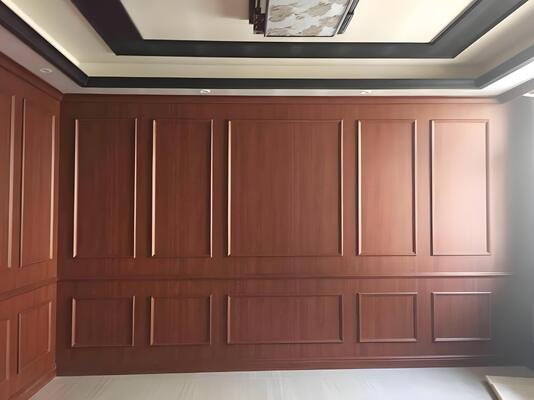 5 mm/8 mm de espesor placa de cristal de carbono bambú fibra de carbón chapa de espuma de madera chapa de PVC para decoración de paredes interiores