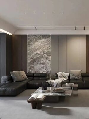 Popular Panel de vidrio de carbono Pvc Veneer de madera China Tipo de madera Pvc para pared interior Hoja de vidrio de carbono con espesor de 8 mm