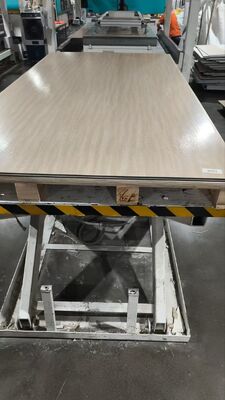 1220×2440mm Panel de vidrio de fibra de carbono Hoja de PVC de piedra de carbono para pared interior, fábrica de PVC, chapa de madera