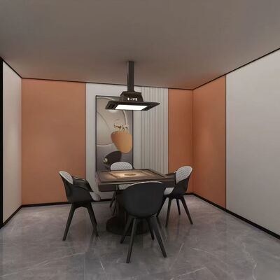 1220×2440mm Panel de vidrio de fibra de carbono Hoja de PVC de piedra de carbono para pared interior, fábrica de PVC, chapa de madera