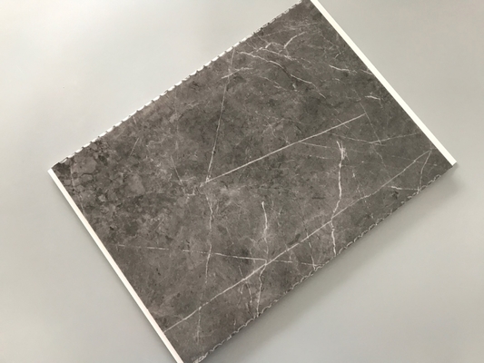 Los altos paneles de pared resistentes a los choques del garaje del Pvc para el color interior del mármol de la decoración