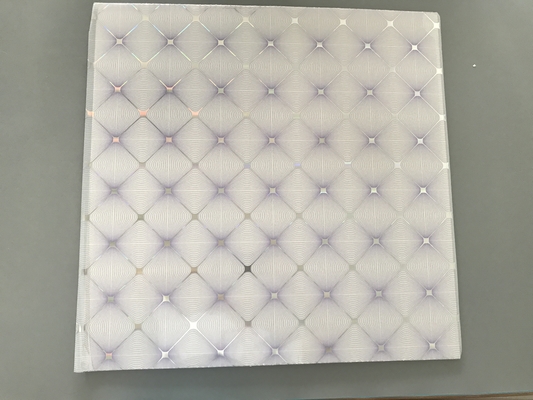 Fácil instale/diseño púrpura brillante del PVC del techo del grueso limpio de los tableros 7m m