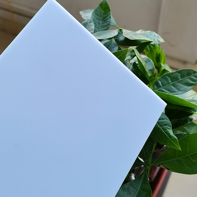 hojas de poliestireno de alto impacto PS panel de plástico de color blanco ópalo