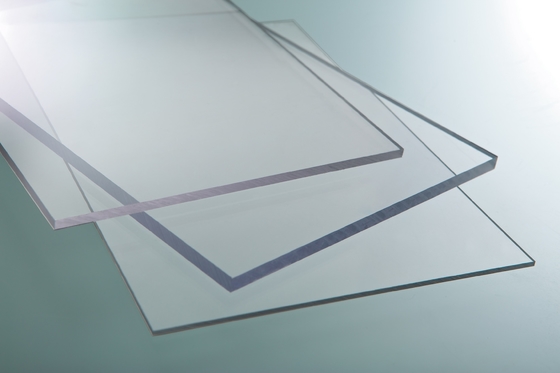 paneles de plástico de poliestireno de 3 mm de chapa PS transparente para tabiques interiores