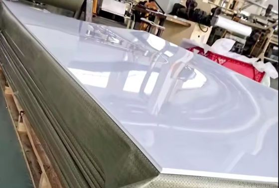 Hoja de poliestireno de publicidad blanca tablero de publicidad de PS porcelana panel de PS blanco