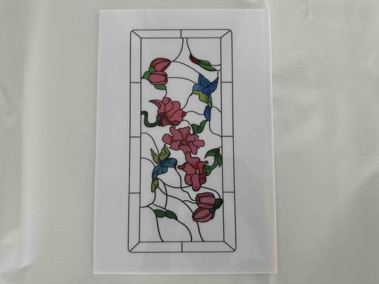 Impresión Floral Planchas Decorativas de Poliestireno Láminas de Plástico PS en Múltiples Colores Para Decoración de Puertas