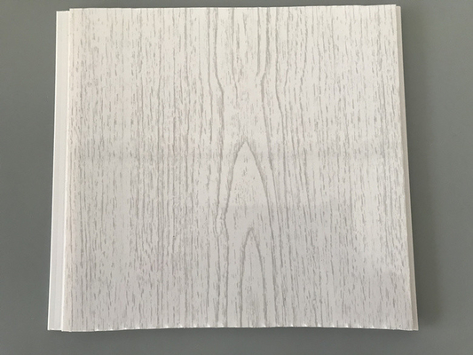 Envejecimiento - la madera del PVC del techo de la resistencia artesona 250×7m m 2.5kg/Sqm
