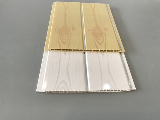 200 paneles de revestimiento de madera artísticos interiores del Pvc del × los 5.95M para el grueso del restaurante 8